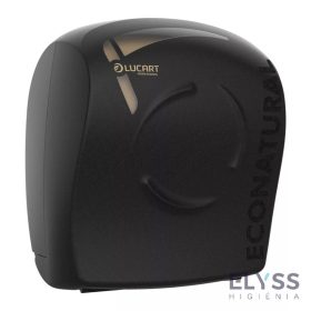   Lucart EcoNatural Flow Autocut kéztörlő adagoló – fekete