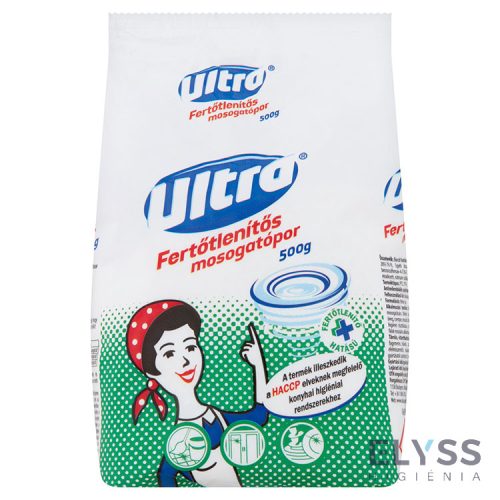 Ultra fertőtlenítő hatású mosogatópor – 500 g