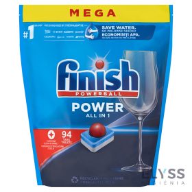   Finish Powerball Power All in 1 Regular mosogatógép tabletta 94 db (1504 g)