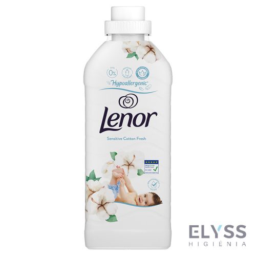 Lenor Sensitive Cotton Fresh textilöblítő – 810 ml (32 mosás)