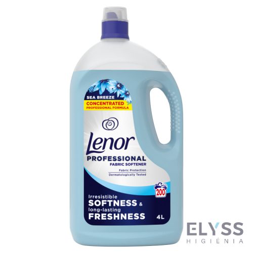 Lenor Professional öblítő – Sea Breeze illat, 4L (200 mosás)