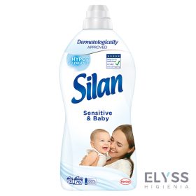   Silan textilöblítő koncentrátum Sensitive & Baby – 1,672 L (76 mosás)