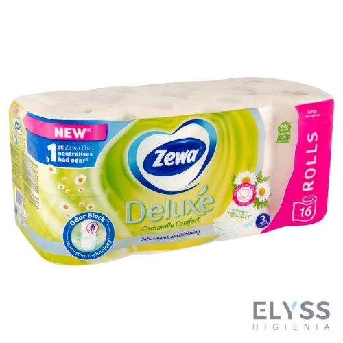 Zewa Deluxe Delicate Care toalettpapír 3 rétegű 16 tekercs - Kamilla