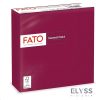 Lucart Fato Smart Table szalvéta – 2 rétegű, bordó, 33x33 cm, 1/4 hajtás, 50 lap/csomag