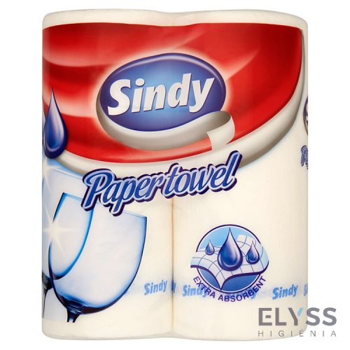 Sindy Háztartási Papírtörlő – 2 rétegű, 2 tekercses