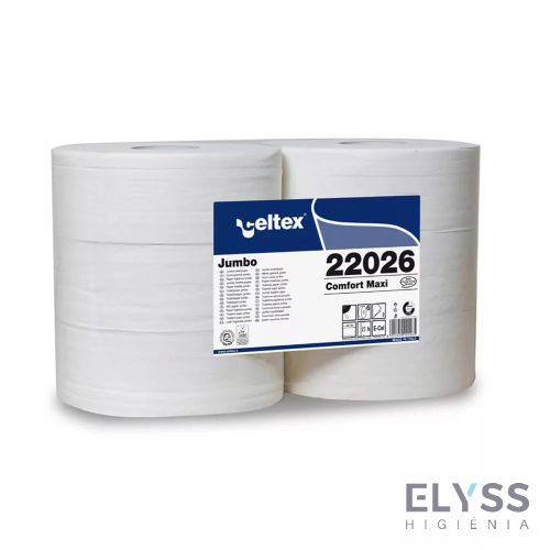 Celtex Comfort Maxi toalettpapír 26cm 2 réteg, fehér 260m, 6 tekercs/zsugor