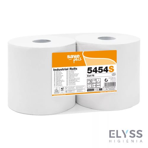 Celtex Save Plus ipari törlő recy, 2 réteg, 800 lap, 25X21cm, 2 tekercs/zsugor