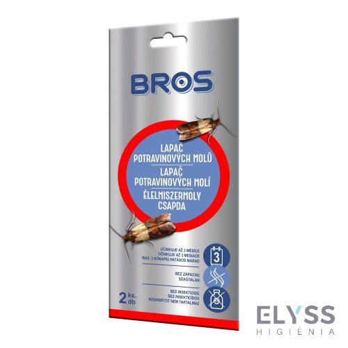 BROS ÉLELMISZERMOLY CSAPDA 2DB-OS