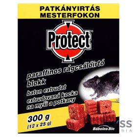 PROTECT PARAFFINOS RÁGCSÁLÓIRTÓ BLOKK (12X25G) 300G