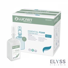 Lucart Essential habszappan – semleges illat, 1000 ml