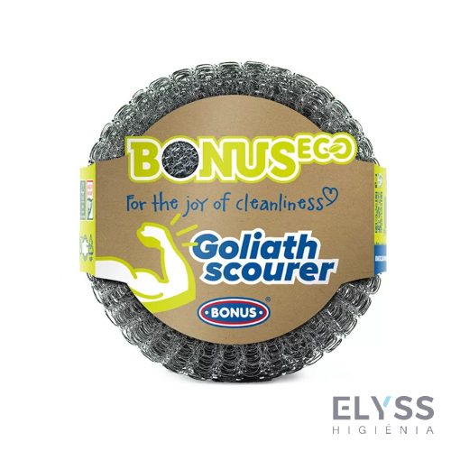BONUS Góliát fém dörzsi – extra nagy fémsúroló 80g, 12 cm átmérővel