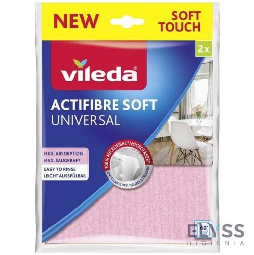 Vileda Actifibre Soft Universal Mikroszálas Törlőkendő – 1 db