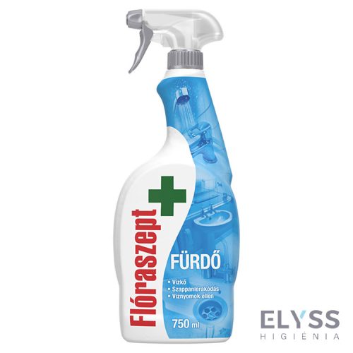 Flóraszept Fürdőszobai Vízkőoldó és Tisztító Spray 750ml