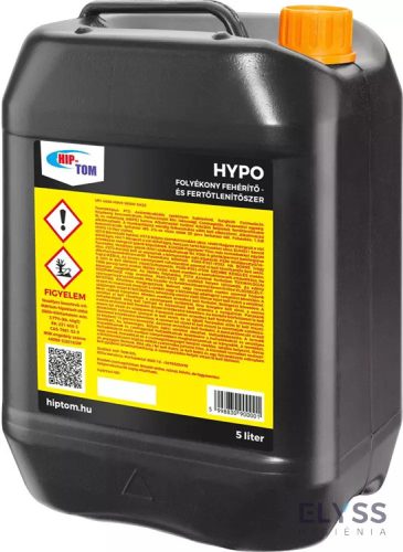 Hypo 5L fertőtlenítő tisztítószer – hatékony tisztítás nagy kiszerelésben