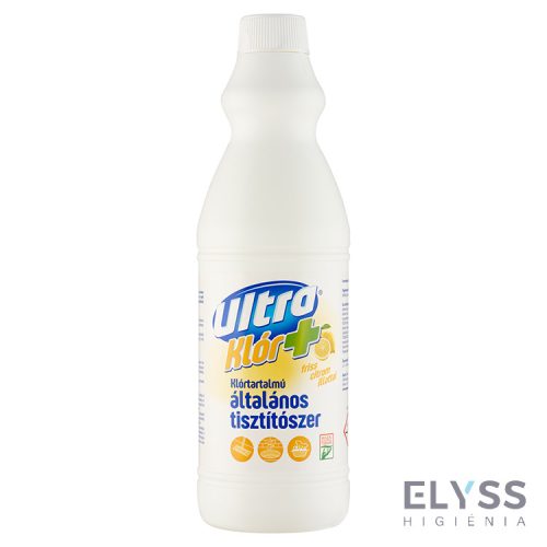 Ultra Klór+ klóros felülettisztító friss citrom illattal 1000ml