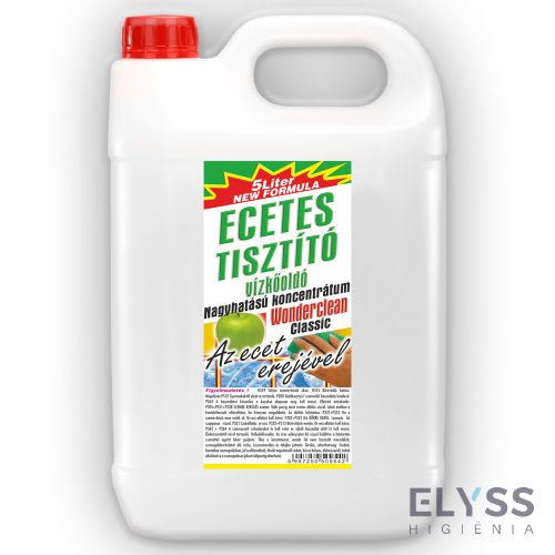Ecetsavas tisztítószer 5L – Wonderclean Classic