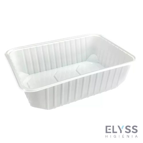 Varia tál – 750 ml, fehér, PP műanyag (50 db)