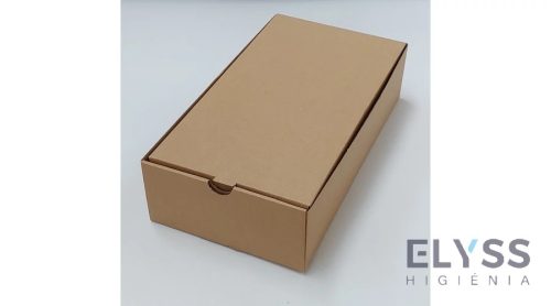 Calzone papírdoboz barna – 30×16×7 cm – 100 db-os csomag