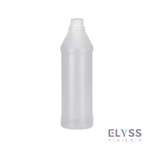Kiehl szóróflakon hosszúkás, átlátszó, szórófej nélkül, üres, biztonsági záras 500ml