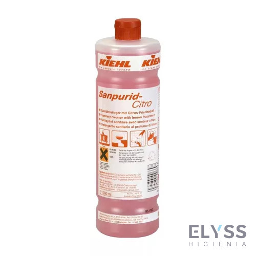 Kiehl Sanpurid-Citro szaniter tisztító frissítő citrus illattal 1000ml