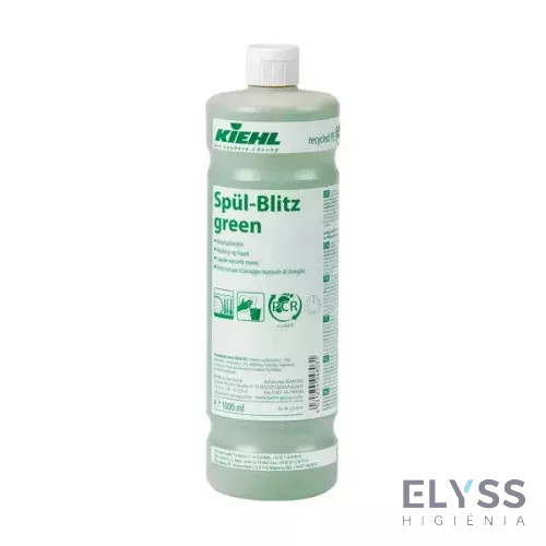 Kiehl Spül-Blitz green fényesre száradó edénymosogató 1L